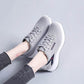 Spring Autumn Fashion Casual Sports Women's Shoes Korean Version All-match Breathable Mesh Sports Shoes Thin Single Shoes