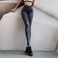 Women's Elastic Fitness Pants Tight Hip Lift Yoga Pants High Waist Belly Quick-drying Running Sports Pants Jogging Bodybuilding Leggings Trousers