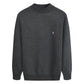 Autumn and Winter Sweater Men's Round Neck Long-sleeved Sweater Full Body Plus Velvet Thick Plus Size Sweater