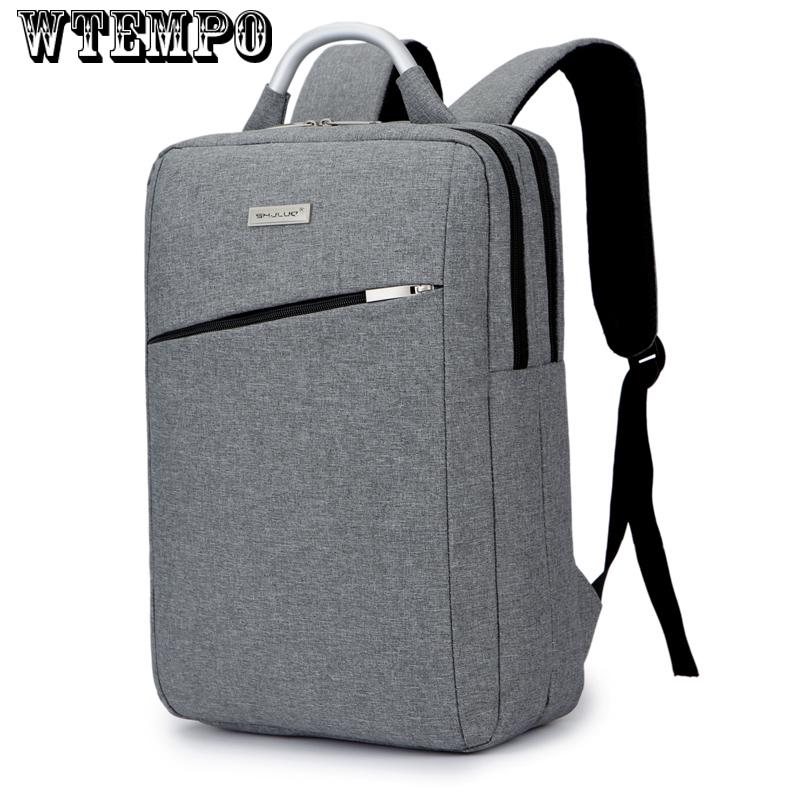 Fashion Large Business Backpack Men USB Laptop Backpacks School Bags Male Student Schoolbag