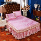 Brand Summer Cool  Bed Mat Bed Sheet Pillowcase Set Ice Silk Cool Bedspread 3 Pcs Set
