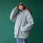 Cotton Jacket Women Winter Korean Version of Loose Ins Tide Hooded Cotton Jacket Short Couple Thickened Quilted Jacket