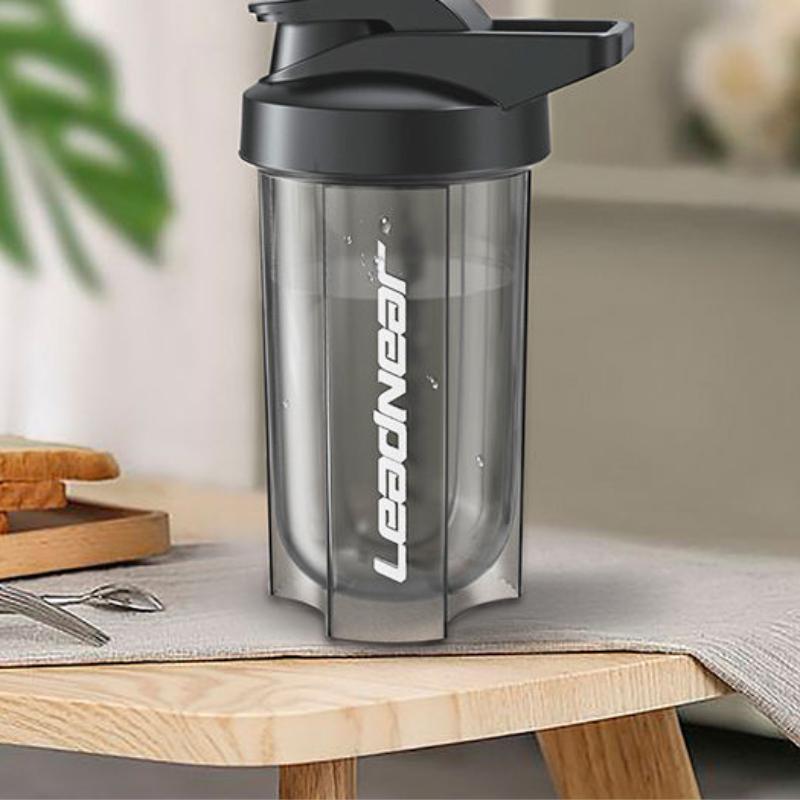 Male Shaking Cup Female Protein Powder Meal Replacement Milkshake Mixing Cup Fitness Sports Water Cup Scale Portable Mixing Ball Cup