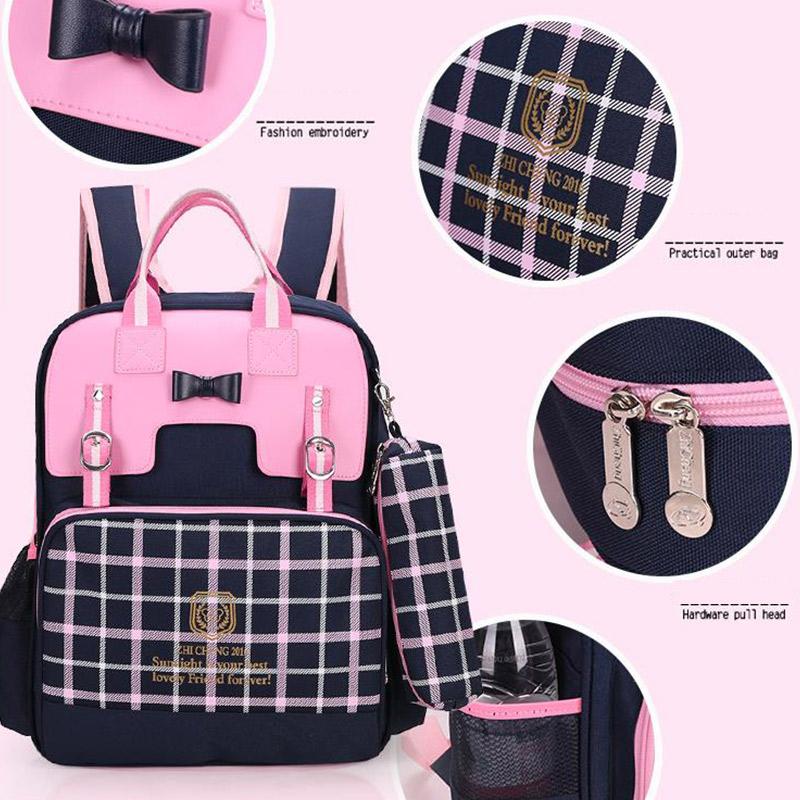 Cartoon Cute Student Backpack School Bag Backpack Canvas Small Backpack Children Travel Bag Girls Backpack