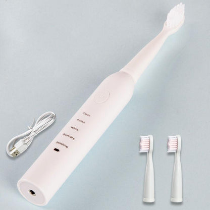Oral Cleaning Products Rechargeable Electric Toothbrush Soft Bristles Ultrasonic Vibration To Remove Yellow Waterproof Teeth Cleaning Artifact