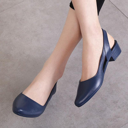 New Fashion Casual Sandals Female Korean Style Shallow Mouth Flat Outer Wear Jelly Sandals and Slippers