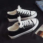 Autumn and Winter High-top Plus Velvet Canvas Shoes Women's Cotton Shoes Warm Women's Shoes Casual Shoes Women