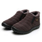 Winter Ladies Waterproof Short Cotton Shoes Cloth Shoes Women's Shoes Plus Velvet Warm Casual Shoes Thick Non-slip Shoes
