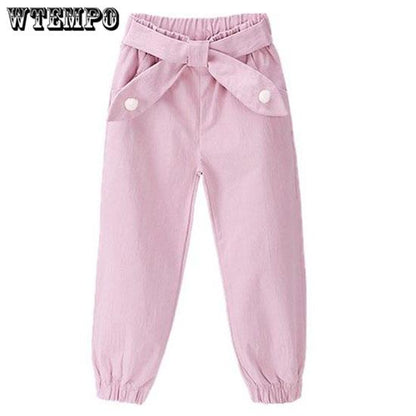 Girls Jeans Kids Clothing Loose Children's Pants Baby Pants Toddler Girls Trousers