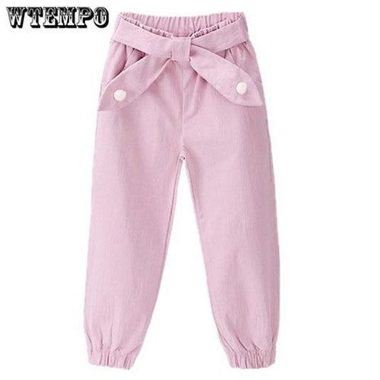 Girls Jeans Kids Clothing Loose Children's Pants Baby Pants Toddler Girls Trousers