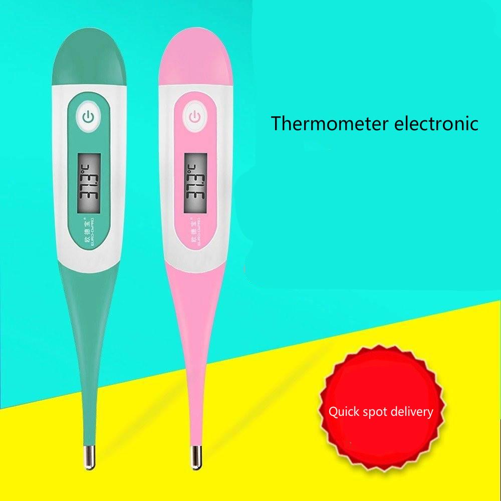 Electronic thermometer soft head home electronic thermometer fever accurate medical underarm