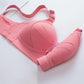 Thin Section Without Steel Ring Bra Sexy Gathering Adjustable Bra Beautiful Back Anti-sagging Nursing Underwear Sexy and Cute