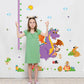 PVC Dinosaur height stickers Children's room kindergarten wall stickers