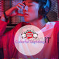 Angry Bear LED Lights Earphone Portable Folding Wireless Bluetooth Headphones with MIC Mp3 Player