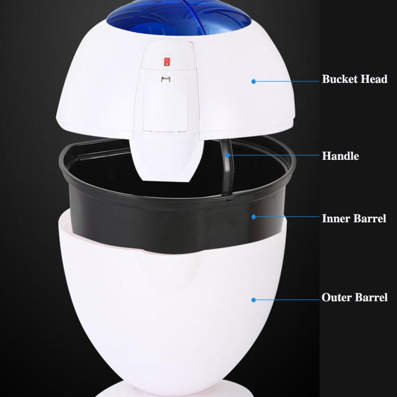 Creative Cute Children's Room Smart Sensor Trash Can Home Study Room Living Room Bedroom Bathroom Automatic Opening Lid