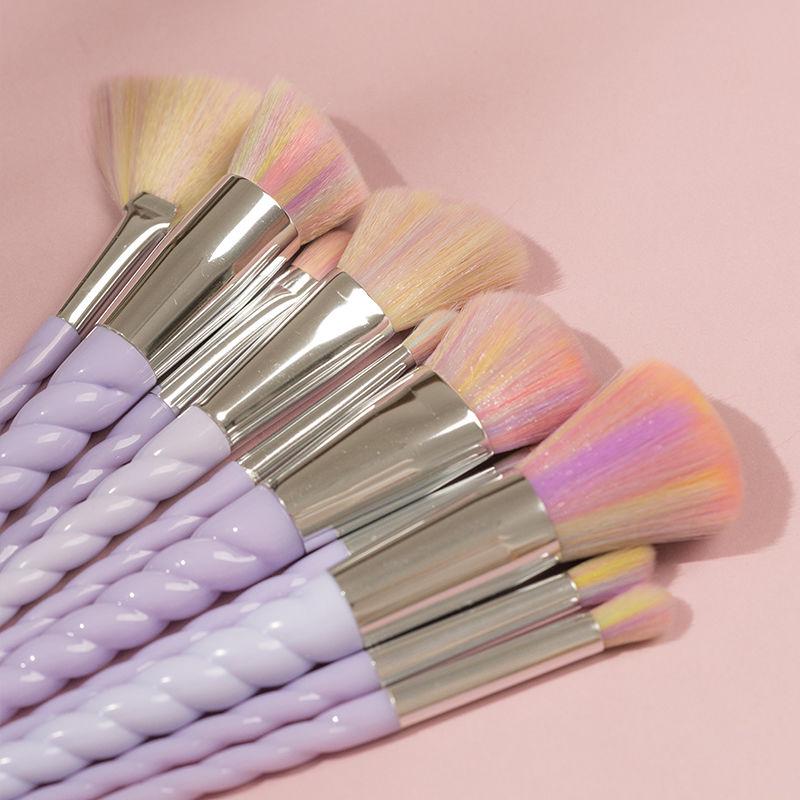 10Pcs Makeup Brush Set Women Face Eye Professional Makeup Brushes Blush Brush Cosmetic Tool