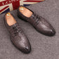 Pointed Toe Man Formal Dress Shoes Luxury Leather Handmade Men's Wedding Party Footwear