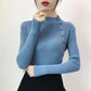 Knitting Women Sweaters and Pullovers Turtleneck Slim Casual Ladies Knitted Sweater Winter Jumpers