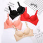 Seamless Push Up Bra for Women Gathered Wire Free Brassiere Solid Sexy Bras Plus Size Bralette Female Lingerie Underwear New
