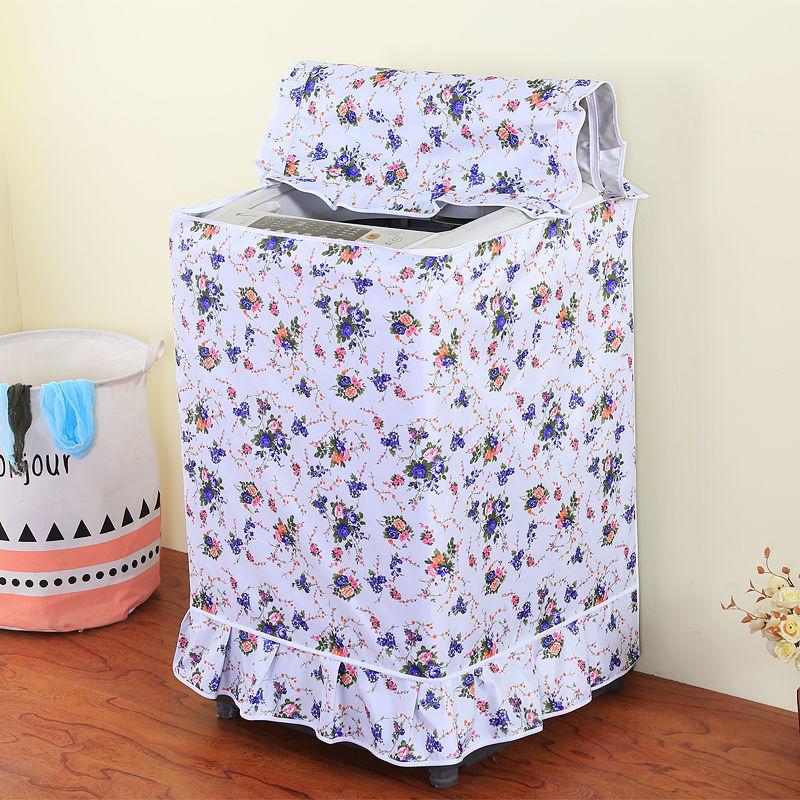 Top Load Washing Machine Cover Sunscreen Dustproof Waterproof Portable Washing Machine Cover