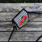 Ethnic Style Women Printing Canvas Embroidery Crossbody Bag Exquisite High Quality Elegant Phone Bag