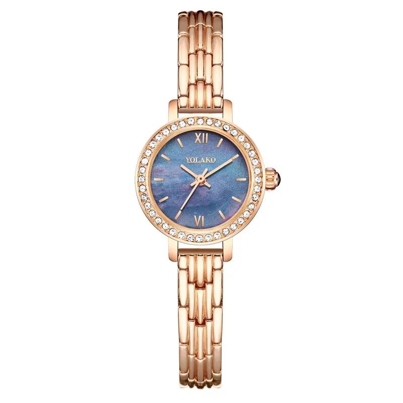 Women's Luxury Diamond Trend Quartz Watches Classic Vintage Disc Watch Rhinestone Bracelet Watches Birthday Gift Watches