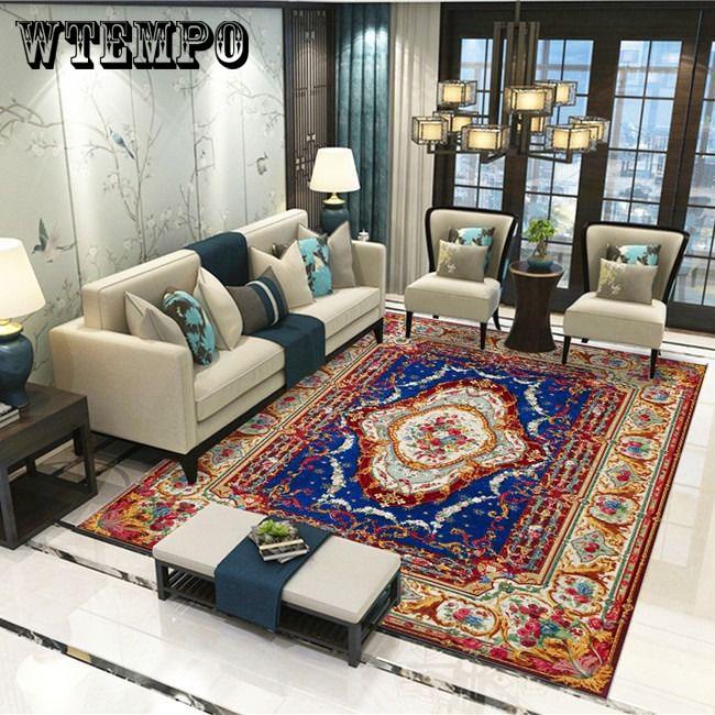 Morocco Carpet geometric Bohemia Indian Rug striped Modern Bohemia design Nordic style