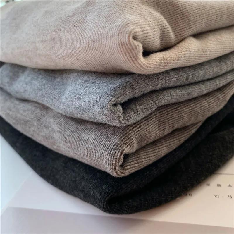 Brushed Plus Velvet Thick Warmth Half High Neck Bottoming Shirt Women's Autumn and Winter New Slim Solid Color Wild Long-sleeved Shirt