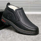Cotton Shoes Men's Winter Fur Warm Cotton Shoes Non-slip Middle-aged Casual Shoes