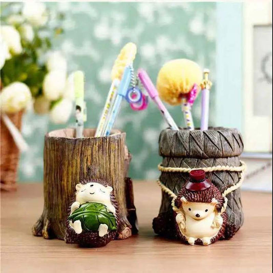 Resin Pen Holder Creative Fashion Simple Multifunctional Desktop Room Decoration