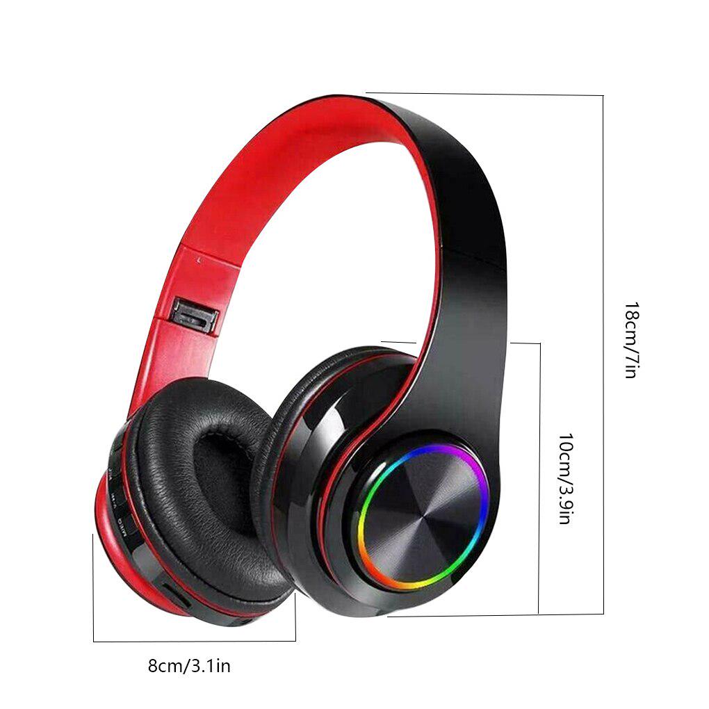 Wilress earphones Bluetooth 5.0 Headset Stereo Noise Canceling Sport Headphone for Computer with Mic