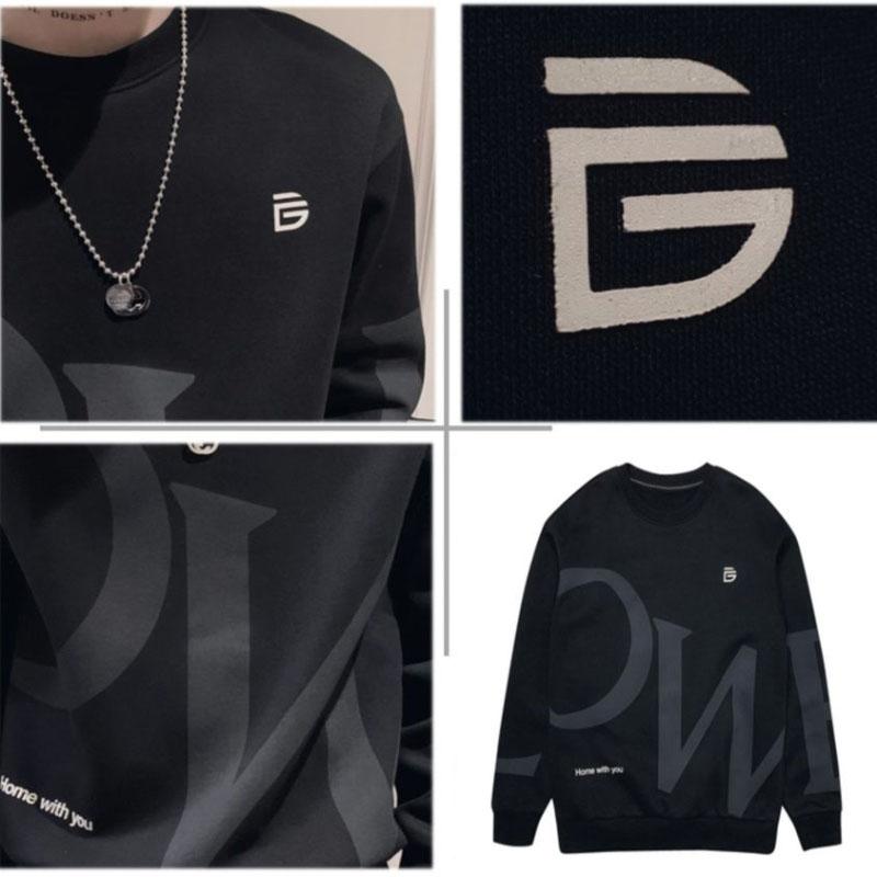 Men's Sweater Winter Jacket Loose Warm All-match Long-sleeved Jacket Men's Sweater