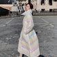 Bread Coat Cotton-padded Jacket Women's Winter Loose Stand-up Collar Without Hood Mid-length Thickened Shiny Down Padded Jacket Winter Warm Jacket
