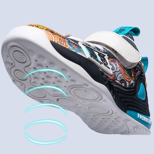 High Quality Children's Shoes Breathable Sneakers for Boys Lightweight Kids Shoes Soft Bottom Running Shoe Tenis