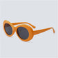 Clout Goggles NIRVANA Kurt Cobain Round Sunglasses Men Women Brand Designer Mirrored Glasses Male Fe