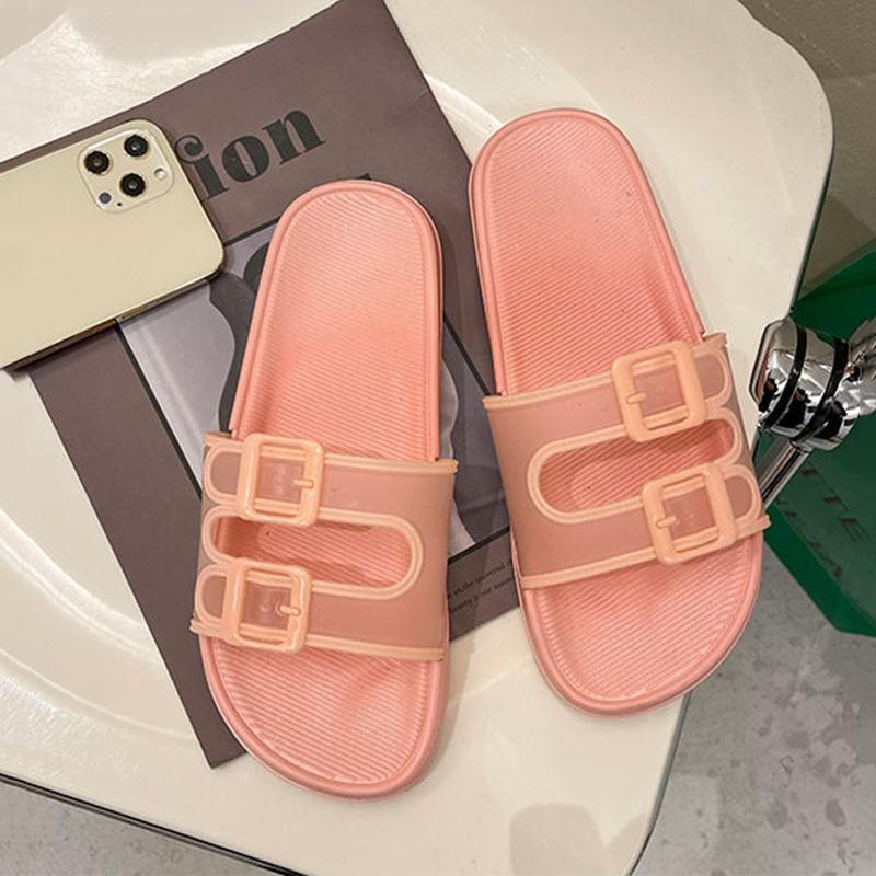 Slippers Women Summer Outdoor Wear All-match Cute Non-slip Indoor Home Beach Shoes Comfortable and Lightweight