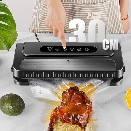 Best Food Vacuum Sealer Automatic Commercial Household Food Vacuum Sealer Packaging Machine Include 10Pcs Bags