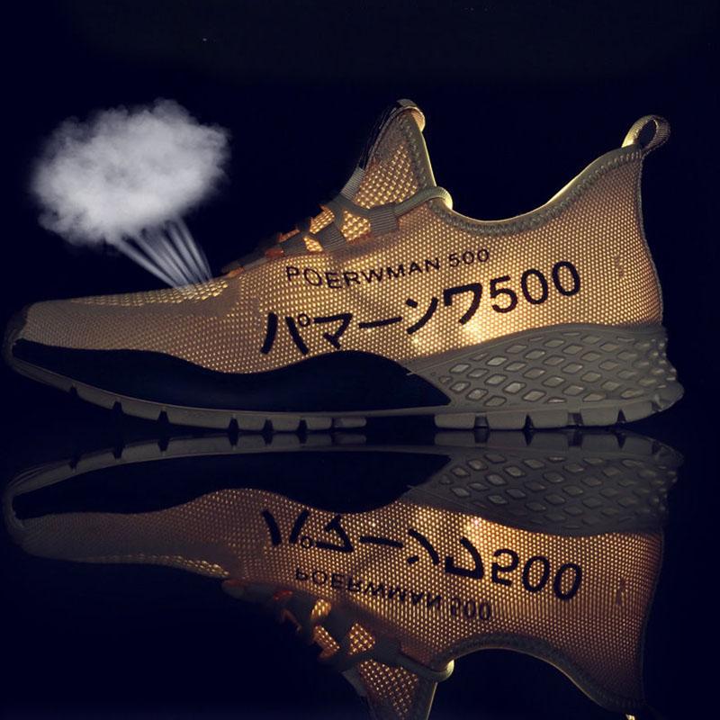 Spring Autumn Casual Sports Men Running Shoes Simple Versatile Trend Men's Shoes Summer Breathable