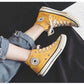 Street Shot Couple Canvas Shoes Wild Retro Canvas Shoes High-top Shoes Male Korean Students