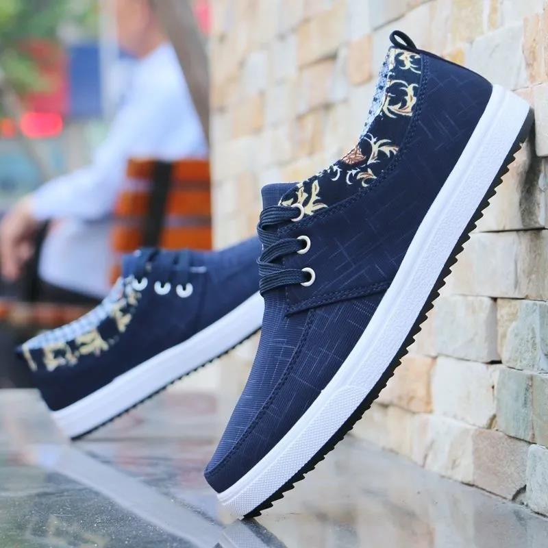 Summer Breathable Trend Casual Sneakers Canvas Fabric All-match Casual Shoes