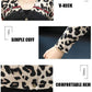 Women's Printed Wool Cardigan Thin Knitted Leopard Cardigan All-match Short  V-neck Knit Jacket Outwear
