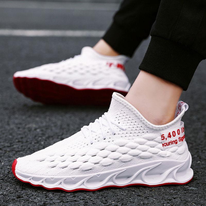 Men Running Shoes Cushioning Sneakers Breathable Outdoor Athletic Training Walking Sneakers