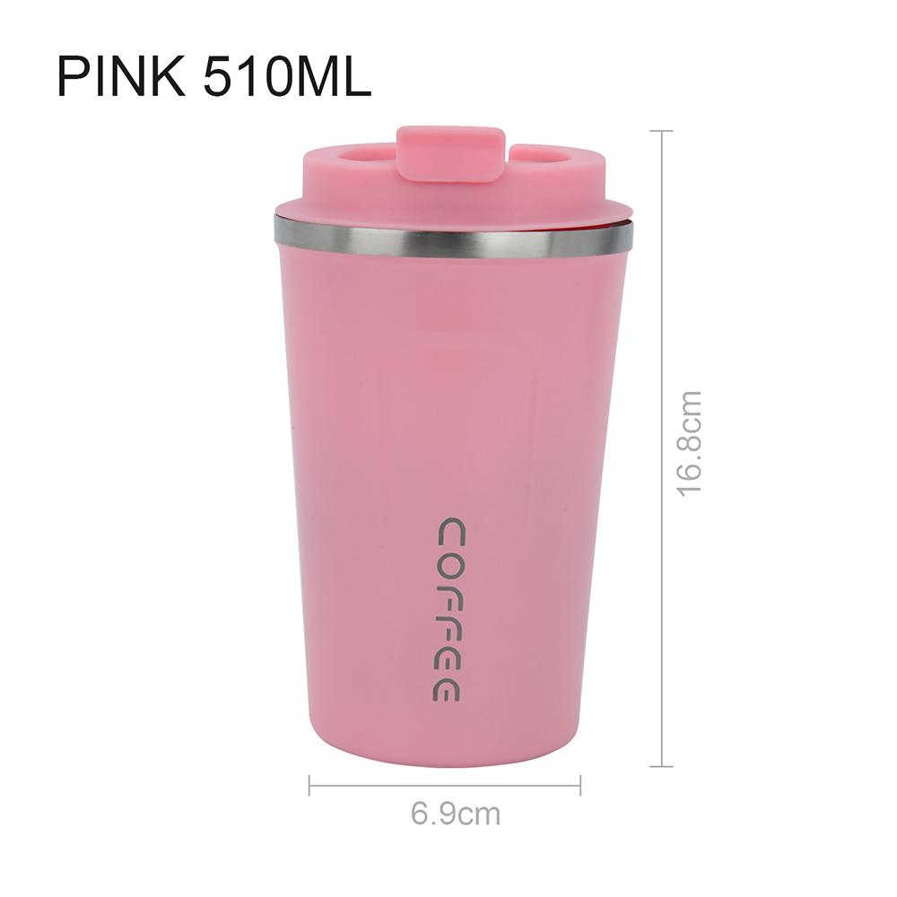 Stainless Steel Coffee Thermos Mug 380/510ml Multipurpose Portable Car Vacuum Flasks Cup Fitness Running Gym Sport Water Bottler