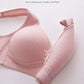 Japanese and Korean Characteristics Large Size Thin Section Comfortable Breast Adjustment Underwear Breathable No Steel Ring Comfortable Ladies Bra