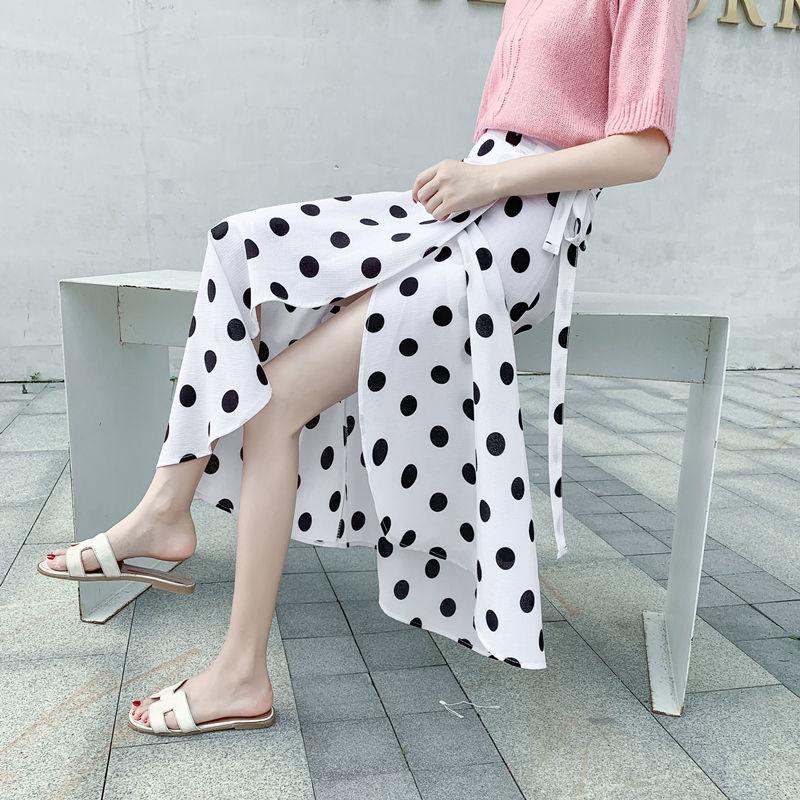 Loose Beach Skirt Half-length Skirt Summer Breathable Floral Pattern One-piece Lace-up Skirt Wrap Skirt Vacation Mid-length Floral Wrap Skirt