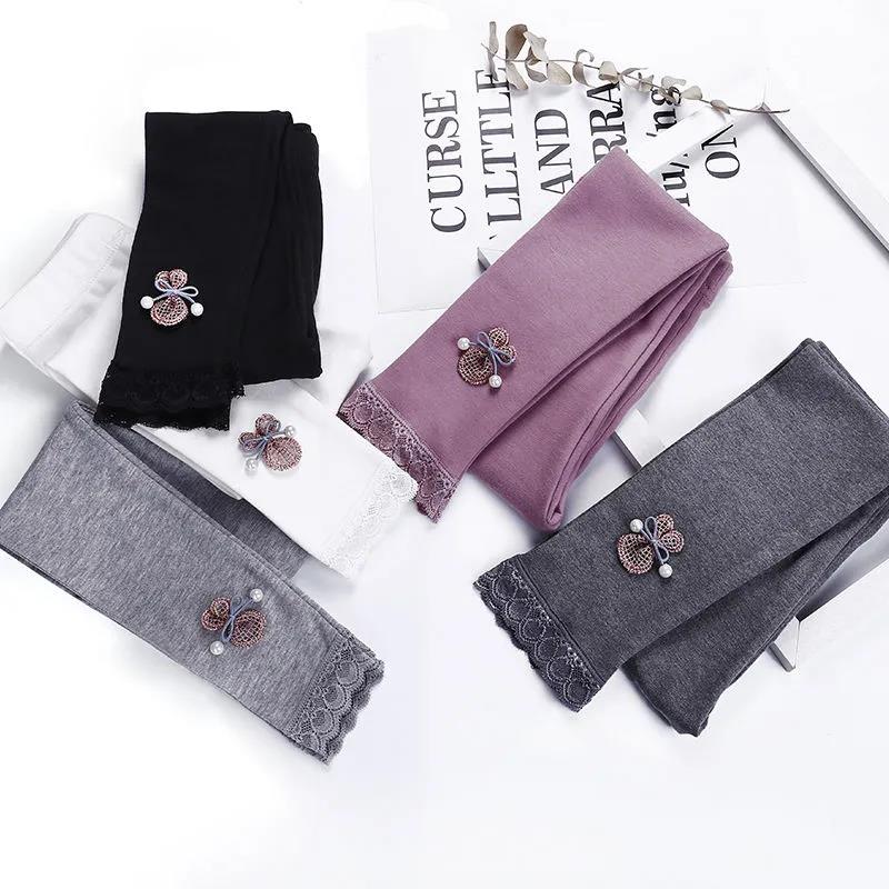 Spring Autumn Fungus Leggings for Girls Candy Color Girls Leggins Elastic Children Pants Baby Ribbed Leggings Clothing