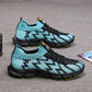 Spring Men's Shoes Breathable Flyknit Mesh Casual Shoes Men's Socks Shoes Student Sports Shoes Running Shoes Mesh Coconut Shoes