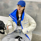 Glossy Short Women's Down Jacket Winter Korean Style Loose Cotton Clothes Casual Stand-collar Cotton Jacket