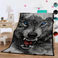 3D Wolf Printing Theme blanket Housewarming Gift Decoration summer blanket Plush blanket