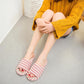 Women Indoor Slippers Floor Flat Shoes Spring Autumn Linen Flip Flops Home Slippers Female Comfortable Zapatillas de hombre New
